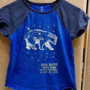 Kids glow in the dark Lands End size large shirt